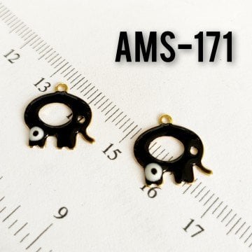 AMS-171 Altın Kaplama Mineli Fil