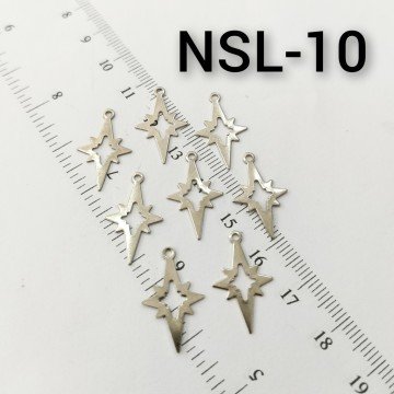 Nsl-10 Nikel Kaplama Yıldız Sallantı