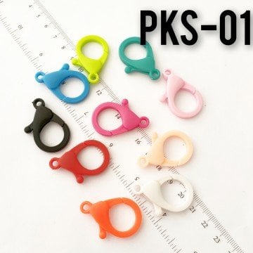 PKS-01 Karışık Renk Plastik Papağan Büyük Boy