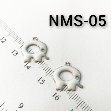 NMS-05 Nikel Kaplama Beyaz Mineli Fil