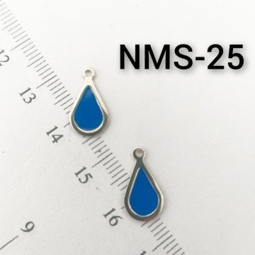 NMS-25 Nikel Kaplama Mavi Mineli Damla