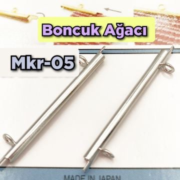 MKR-05 Orjinal Miyuki Korniş Kapama Gümüş Renk 35 mm