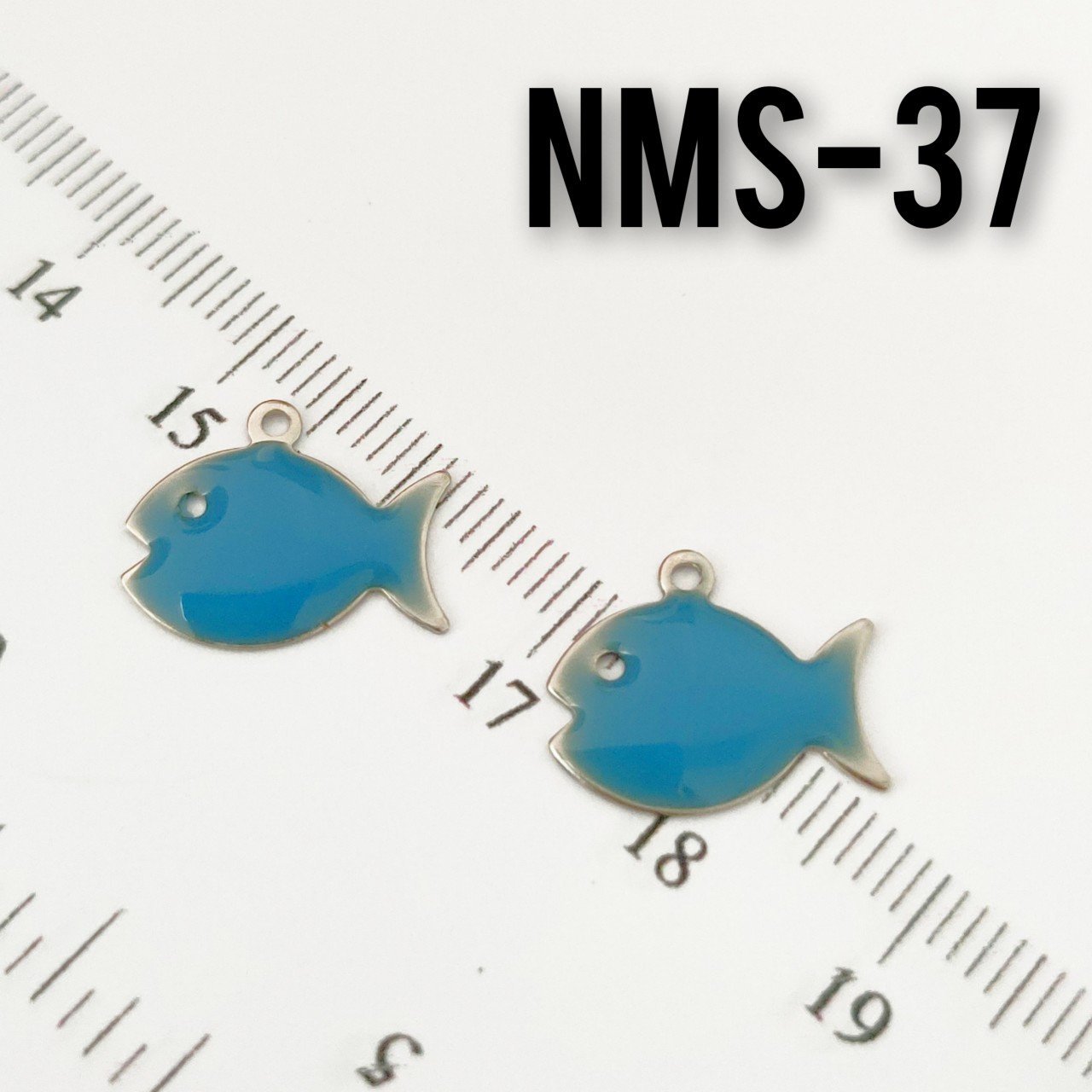 NMS-37 Nikel Kaplama Turkuaz Mineli Balık