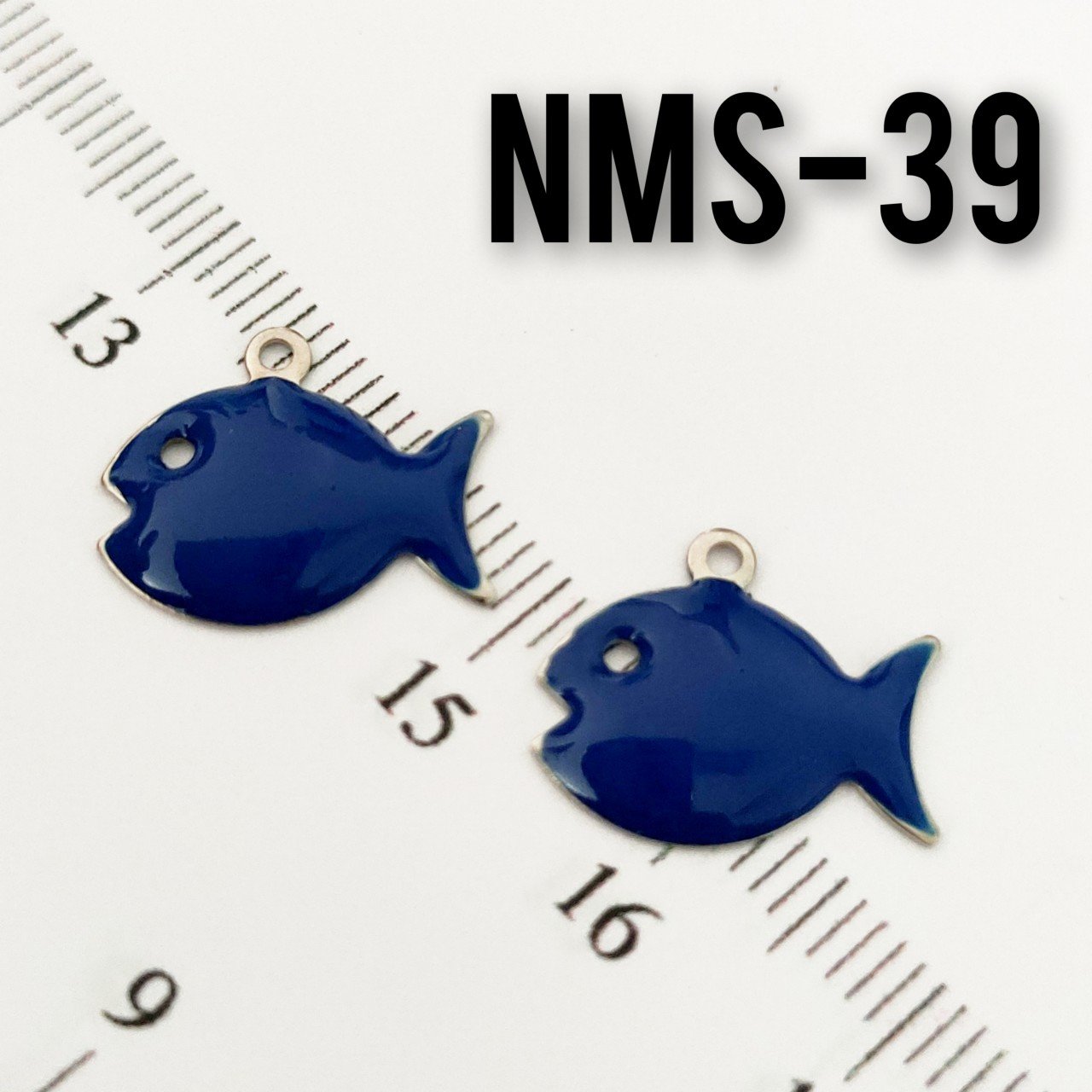 NMS-39 Nikel Kaplama Koyu Mavi Mineli Balık