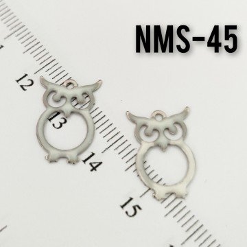 NMS-45 Nikel Kaplama Beyaz Mineli Baykuş