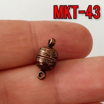 MKT-43 8 mm Bakır Renk Top Mıknatıs