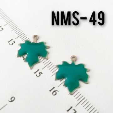 NMS-49 Nikel Kaplama Yeşil Mineli Yaprak