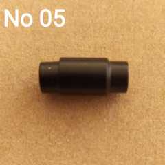 No: 05 - 6 mm Siyah Renk Kapsül Mıknatıs Kapama