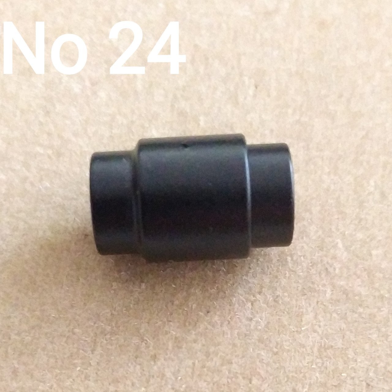 No: 24 - 8 mm Siyah Renk Kapsül Mıknatıs Kapama