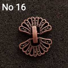 No : 16 Kelebek Kapama bakır renk 20 mm
