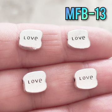 MFB-13 Gümüş Renk Love Ara Aparat 9*8 mm