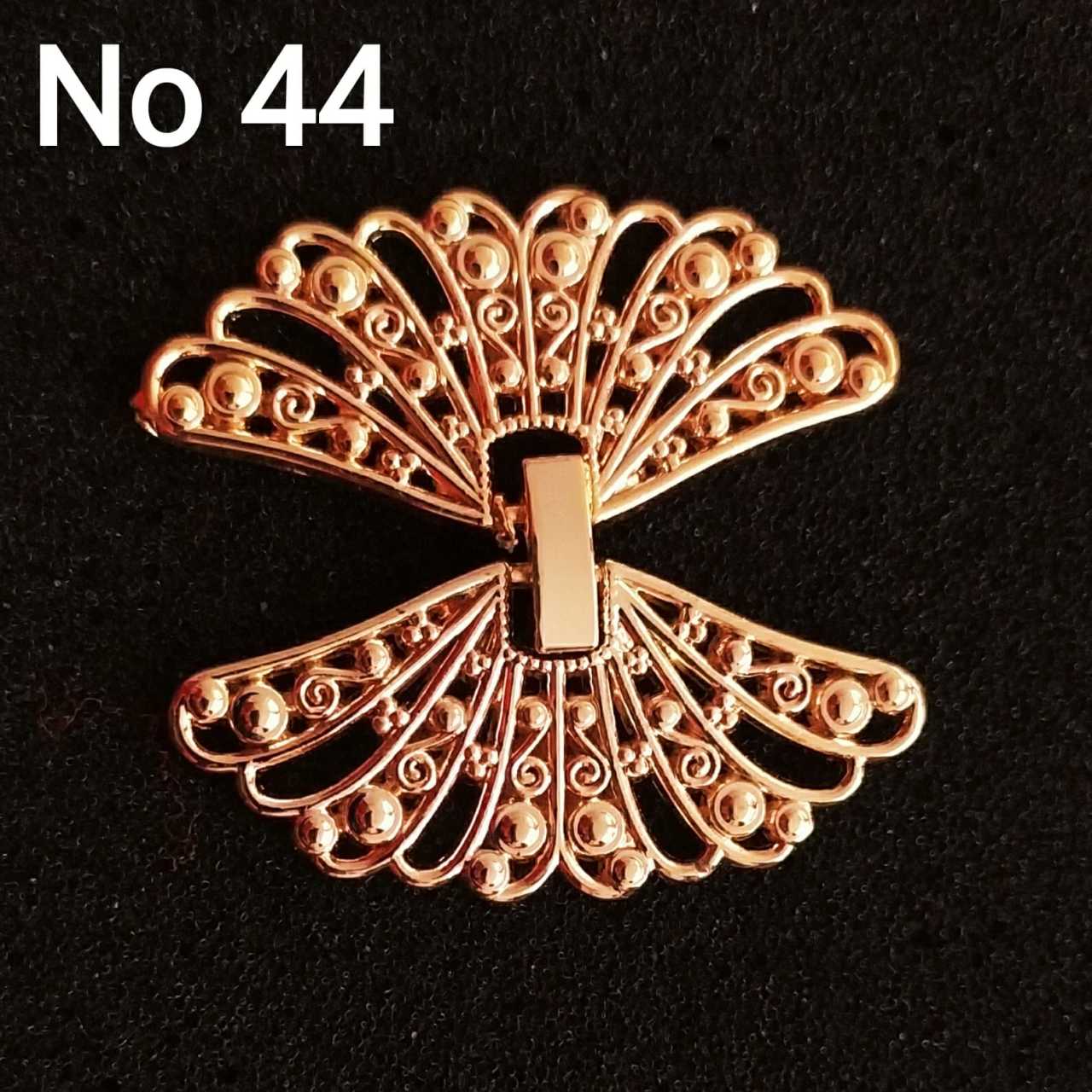 No : 44 Kelebek Kapama rose kaplama 40 mm