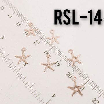 RSL-14 Rose Kaplama Küçük Yıldız Sallantı