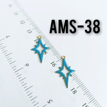 AMS-038 Altın Kaplama Mineli Yıldız