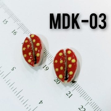 MDK-03 Sarı Kırmızı Mineli Deve Dişi Midye