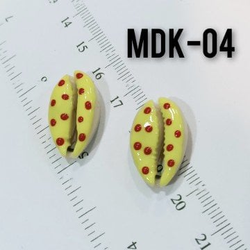 MDK-04 Sarı Kırmızı Mineli Deve Dişi Midye