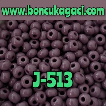 J-513 Mor Renk Preciosa Jabloneks Kum Boncuk 6/0 (4mm)