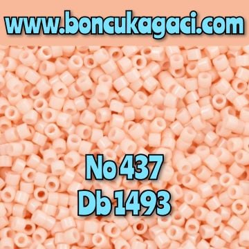 NO:437 Miyuki Delica Boncuk 11/0 DB1493 Opak Açık Pembe