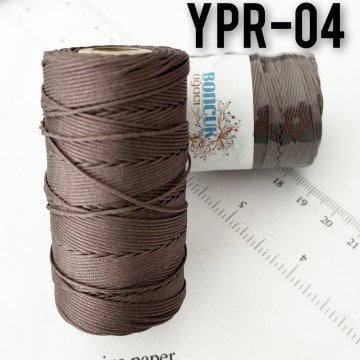 YPR-04 Kestane Rengi Paraşüt İpi , Dove İp 1 mm