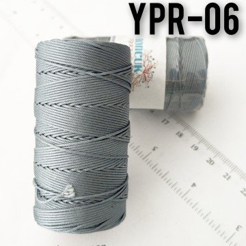 YPR-06 Gri Renk Paraşüt İpi , Dove İp 1 mm
