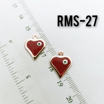 RMS-27 Rose Kaplama Gözlü Kalp