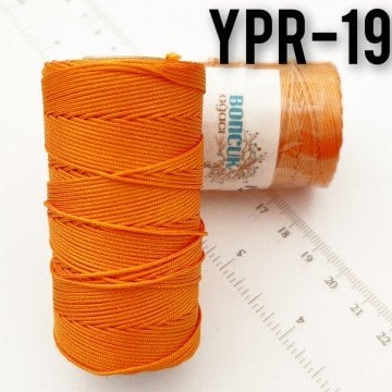 YPR-19 Portakal Turuncu Renk Paraşüt İpi , Dove İp 1 mm