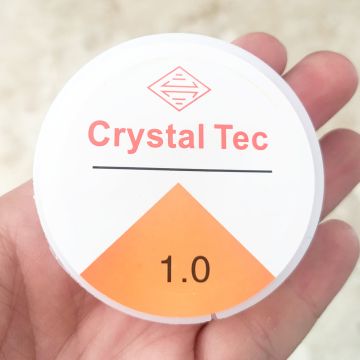 Crystal Tec 1 mm Şeffaf Lastikli Misina