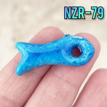 NZR-79 Balık Figür Süryani Boncuk  35*20 mm