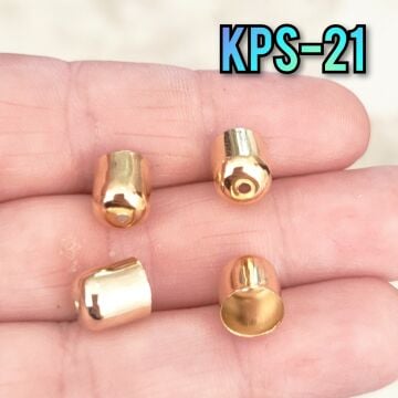 KPS-21 24 Ayar Altın Kaplama Huni Kapama 7 mm