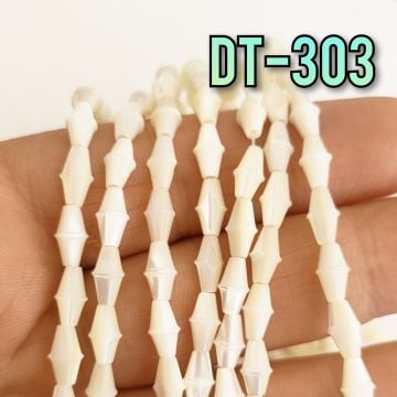 DT-303 Ters Bambu Kesim Sedef Doğaltaş 8*4.5 mm dizi