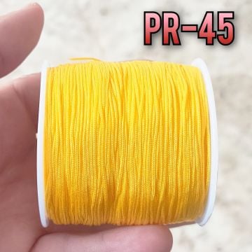 PR-45 A Kalite Parlak Sarı Paraşüt İpi 0.8 mm