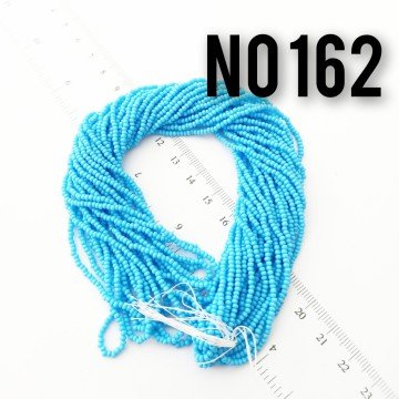 No: 162 Mat (opak) Açık Mavi Preciosa Dizi Kum Boncuk 11/0