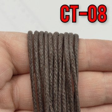 CT-08 Koyu Kahverengi 1.5 mm Koton İp