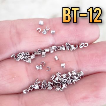 BT-12 Gümüş Renk 2 mm Açık Bit Sıkıştırma