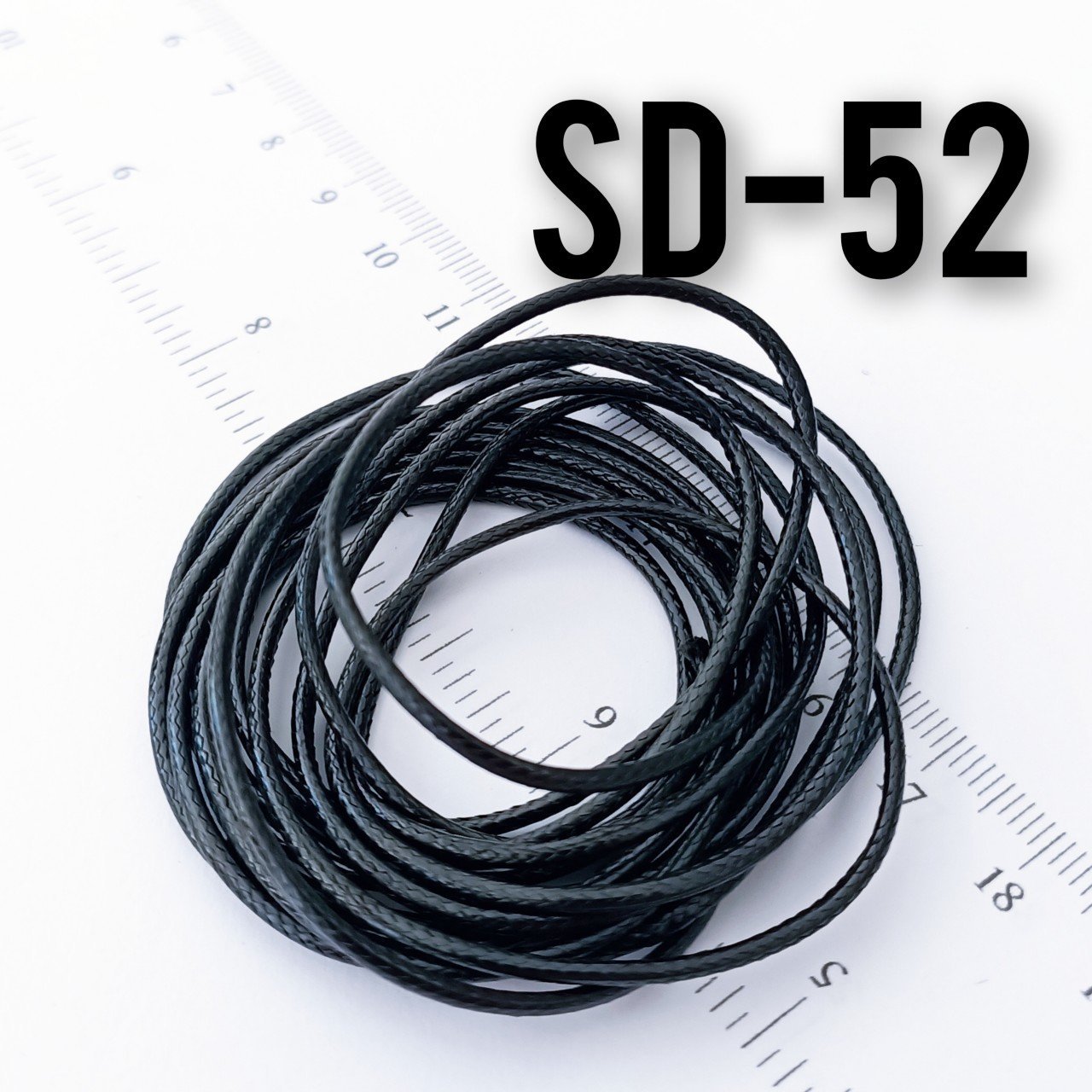 SD-52 Siyah 1.5 mm Suni Deri