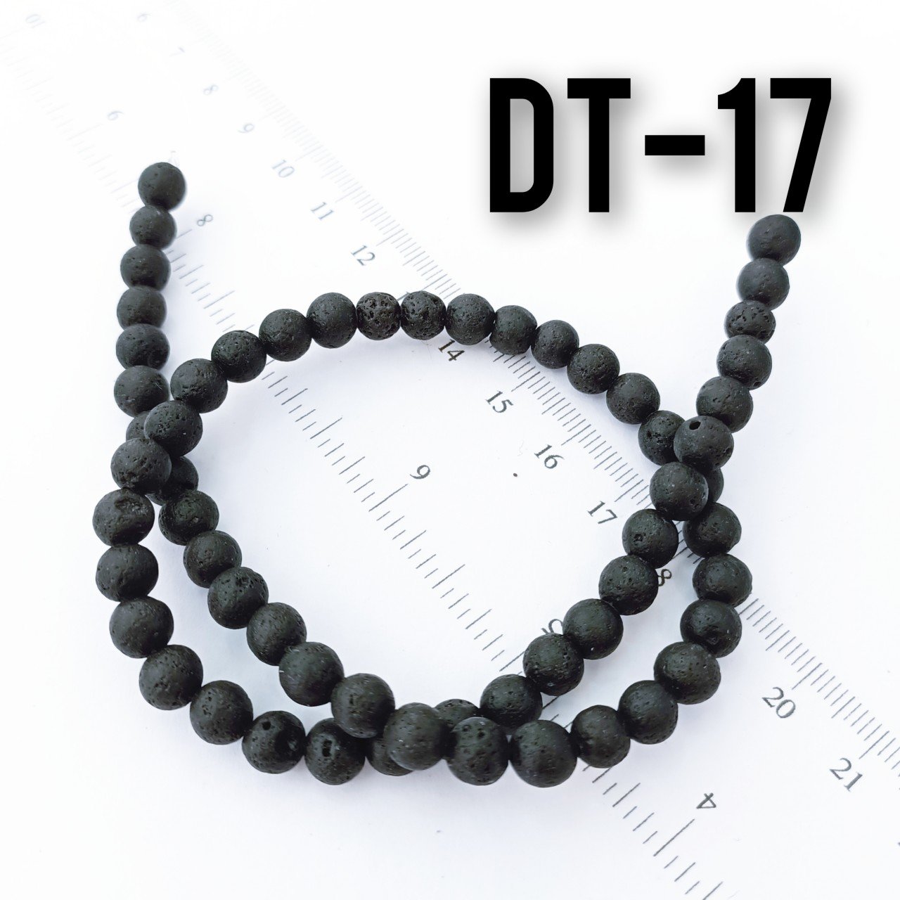 DT-017 Siyah Lav Taşı 6 mm