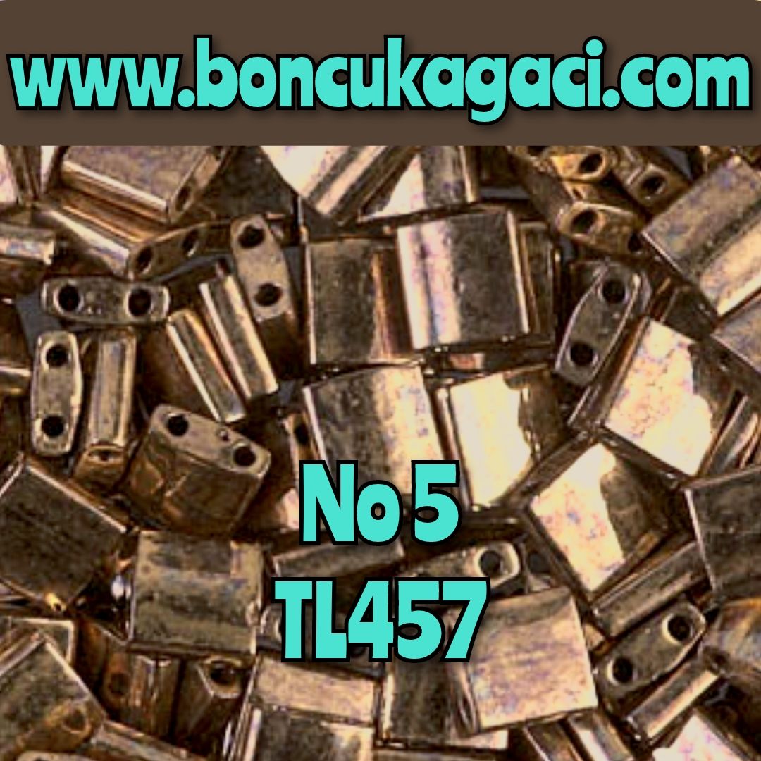 No: 05 Miyuki Boncuk , MİYUKİ TİLA  BONCUK TL457 5 gr