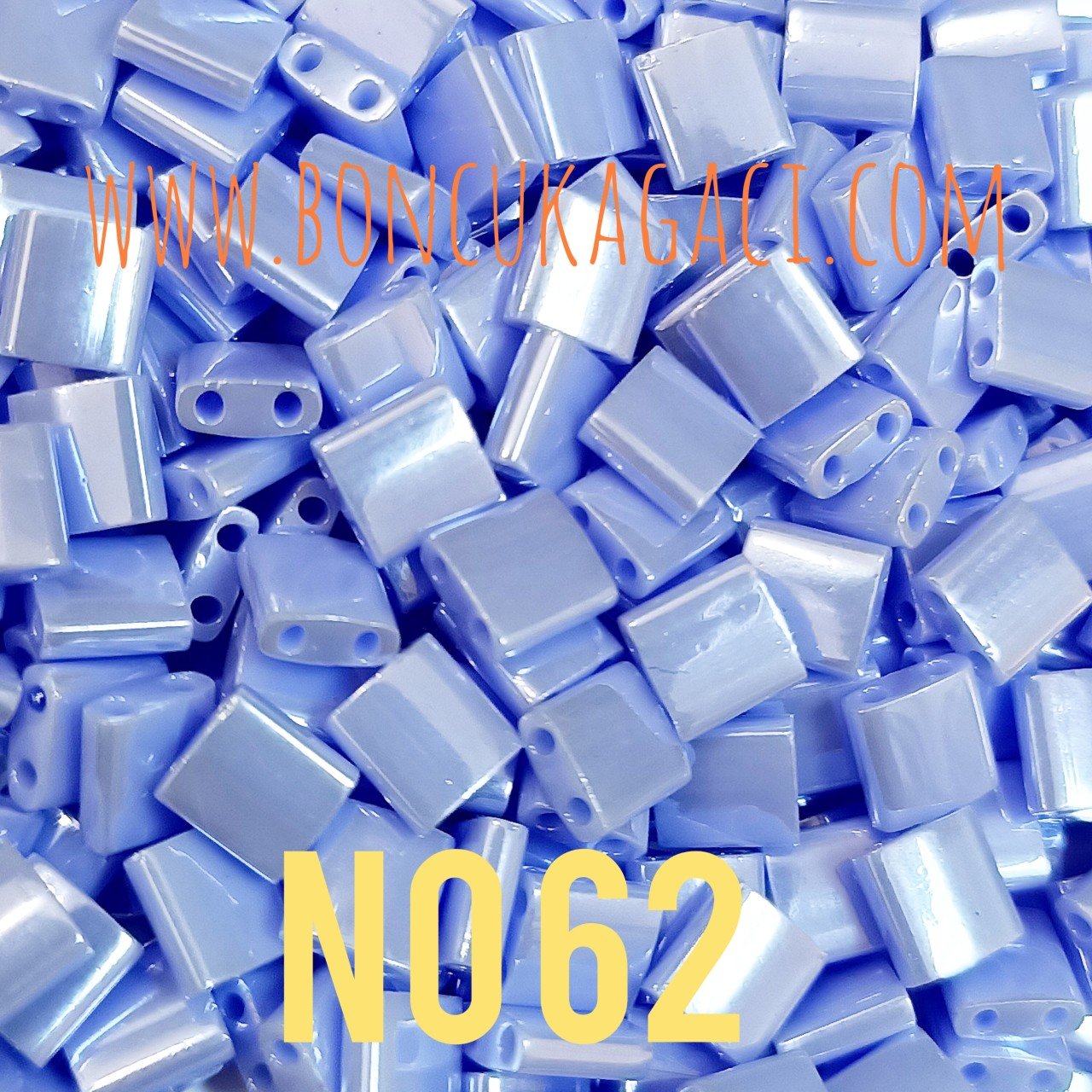 No: 62 Miyuki Boncuk , MİYUKİ TİLA  BONCUK TL446 İndigo Mavi  5 gr