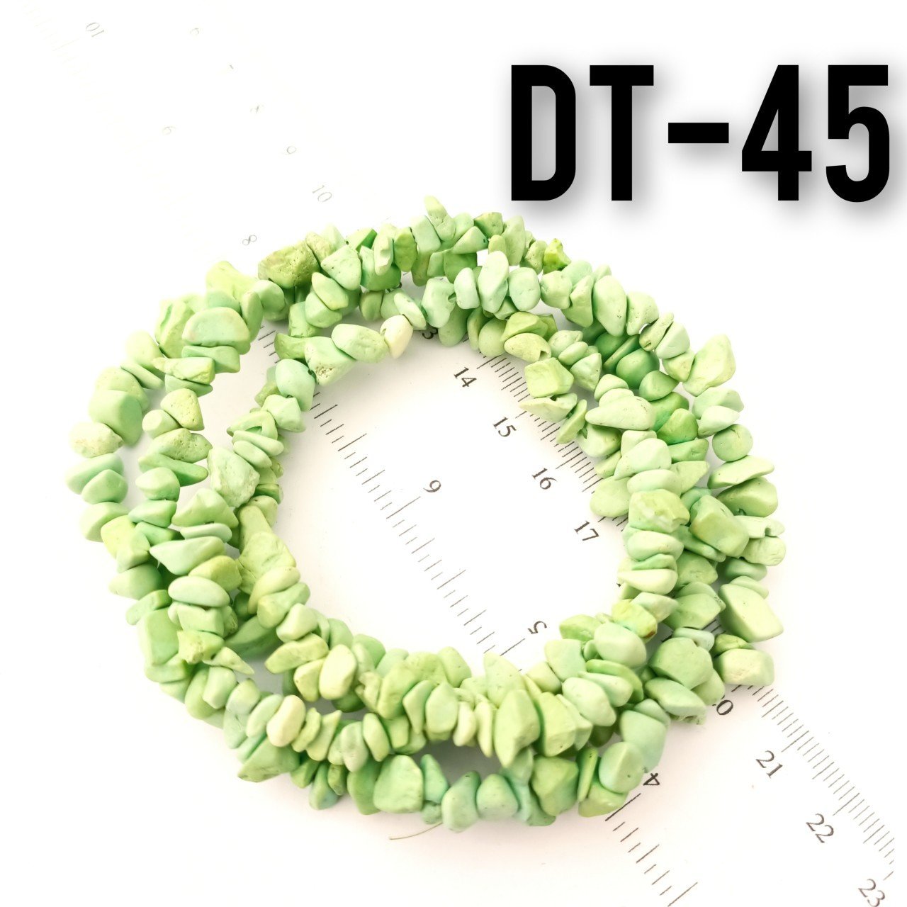 DT-045 Yeşil Boyalı Kırıktaş Doğaltaş