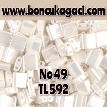 No: 49 Miyuki Boncuk , MİYUKİ TİLA  BONCUK TL592 5 gr