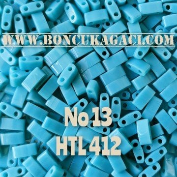NO:13 Miyuki Half-Tila , Half Tila Boncuk HTL-412  5 gr