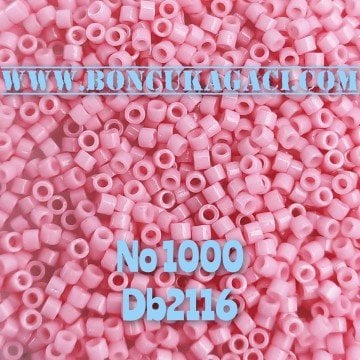 NO:1000 Miyuki Delica , Miyuki Boncuk 11/0 DB2116 Açık Karanfil Pembe