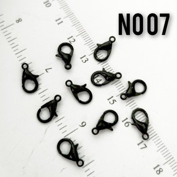 No : 07 Papağan - Siyah - 12 mm (502) - 10 adet