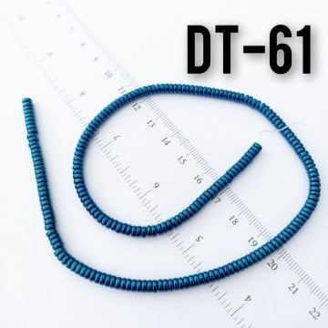 DT-061 Disk Hematit Gece Mavisi Renk 4 x 1.5 mm