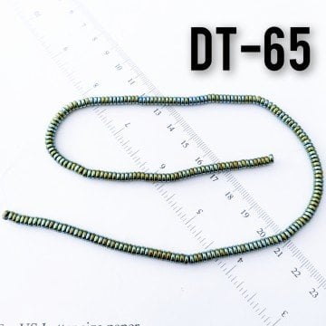 DT-065 Disk Hematit Yanar Döner Yeşil Renk 4 x 1.5 mm