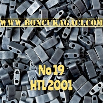 NO:19 Miyuki Half-Tila , Half Tila Boncuk HTL-2001  5 gr