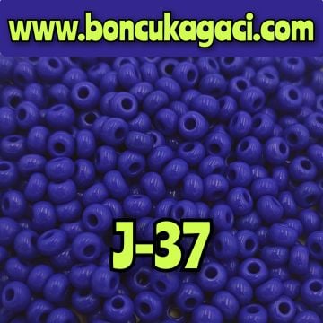 J-37 Opak Saks Mavi Preciosa Jabloneks Kum Boncuk 8/0 (3mm)