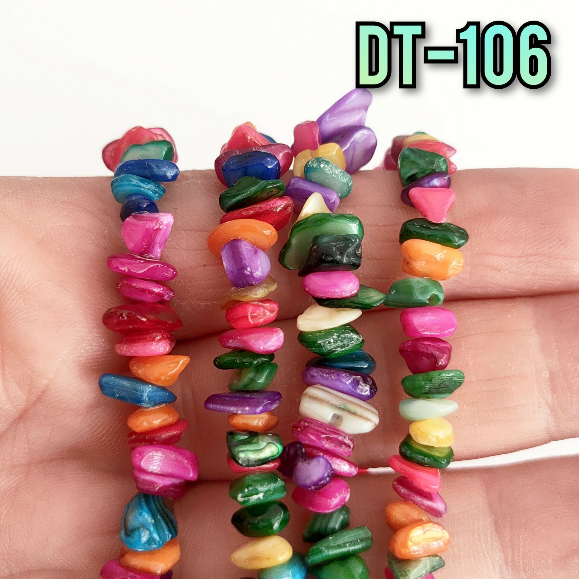 DT-106 Boyalı Sedef Karışık Renk Kırıktaş