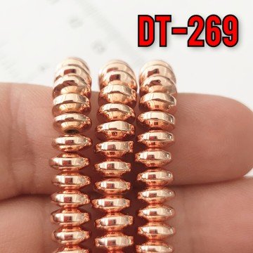 DT-269 Disk Hematit Rose Renk 6 x 3 mm