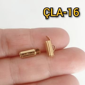 ÇLA-16 Altın Renk 304 Çelik Korniş Kapama 10 mm